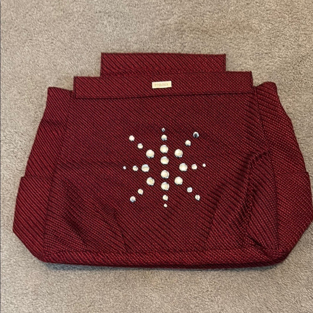 Miche Vixen Prima Red Tote Shell with Decorative Studs